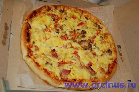 Пицца из Rosso Pizza