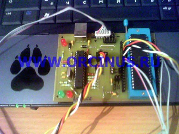 USBasp на основе AVR910 от Prottos.