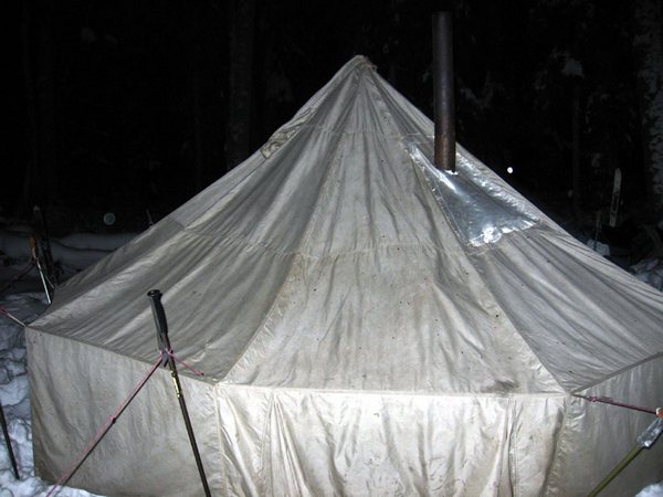 Экспедиционная палатка Зима белая.