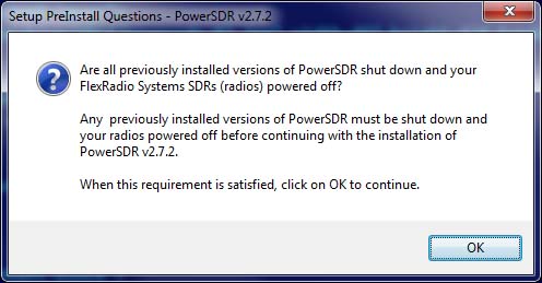 PowerSDR - Install.