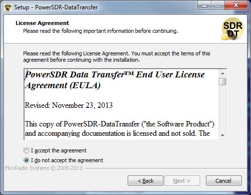 PowerSDR - PDT License.