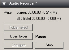 SDR# Audio recorder.