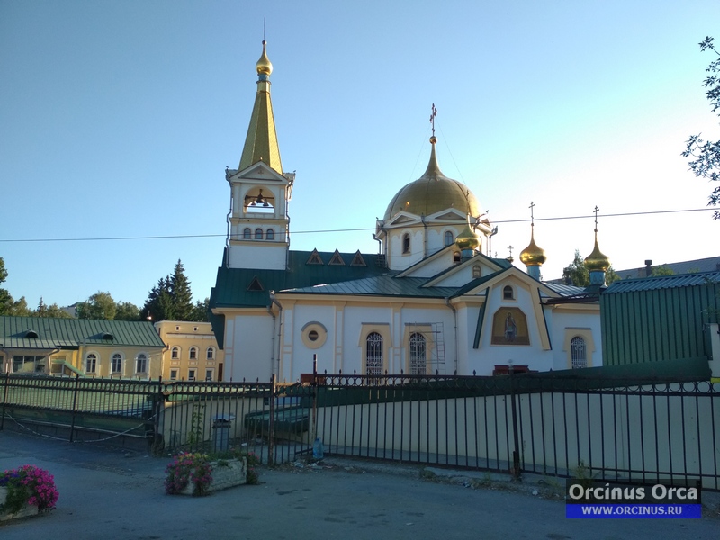 Новосибирск, Кафедральный собор Новосибирской и Бердской епархии РПЦ.